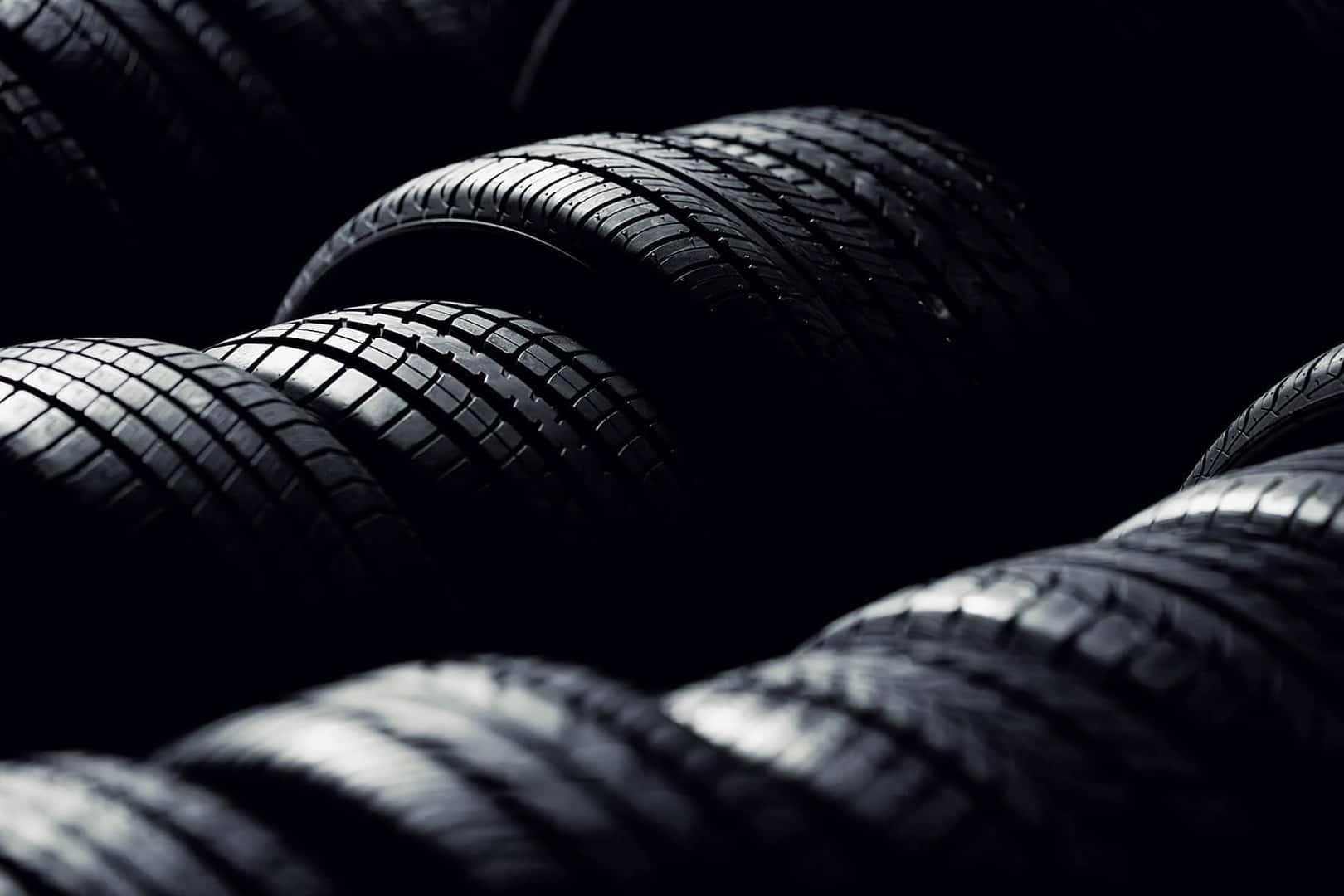 Row of tires