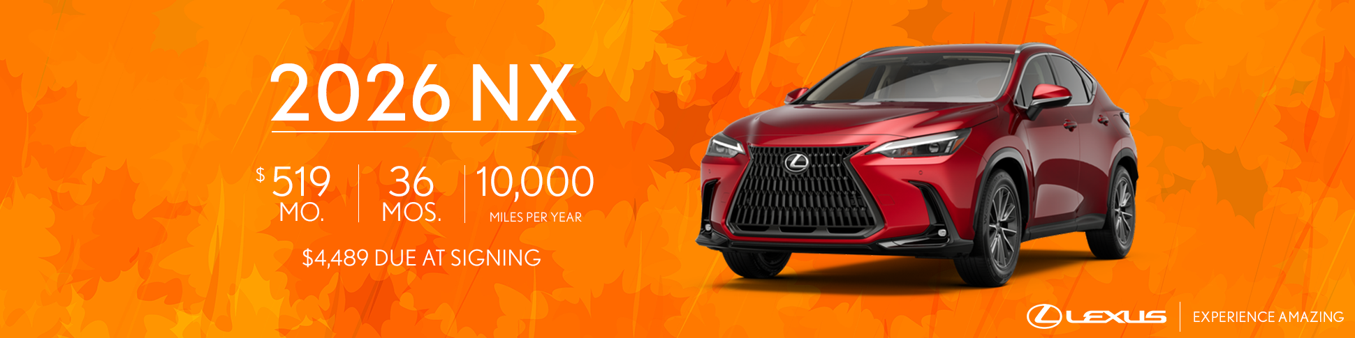 Lexus NX Offer