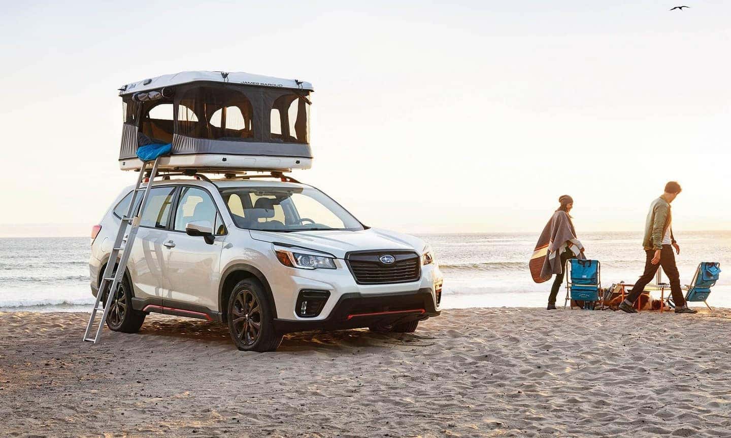 beach day subaru