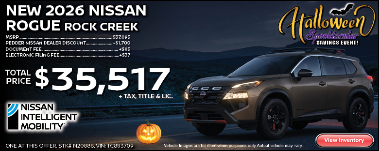 2026 Nissan Rogue Rock Creek