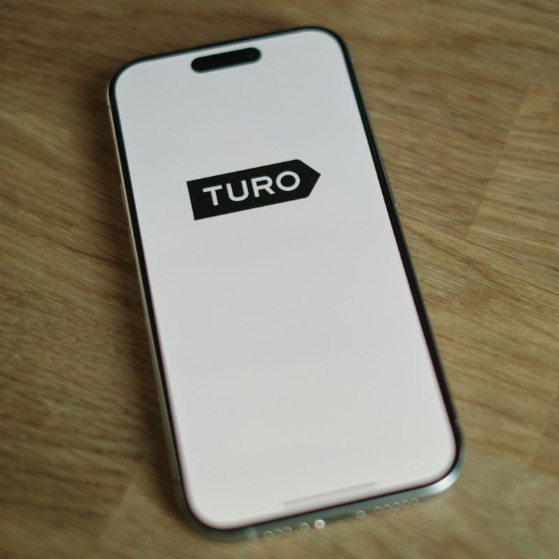 Turo App on Smartphone
