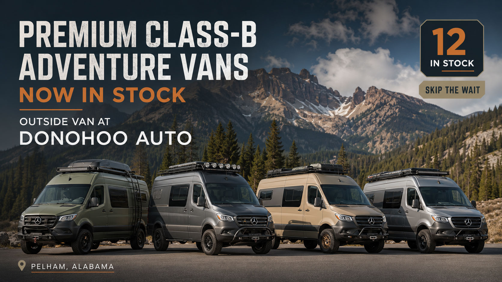 Outside Van - Available Now