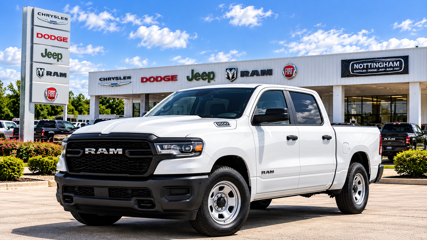 White RAM 1500 Tradesman for sale at Bonham Chrysler in Bonham, Texas