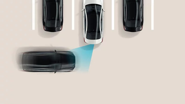 Rear cross-traffic collision- aviodance assist in the Sonata.
