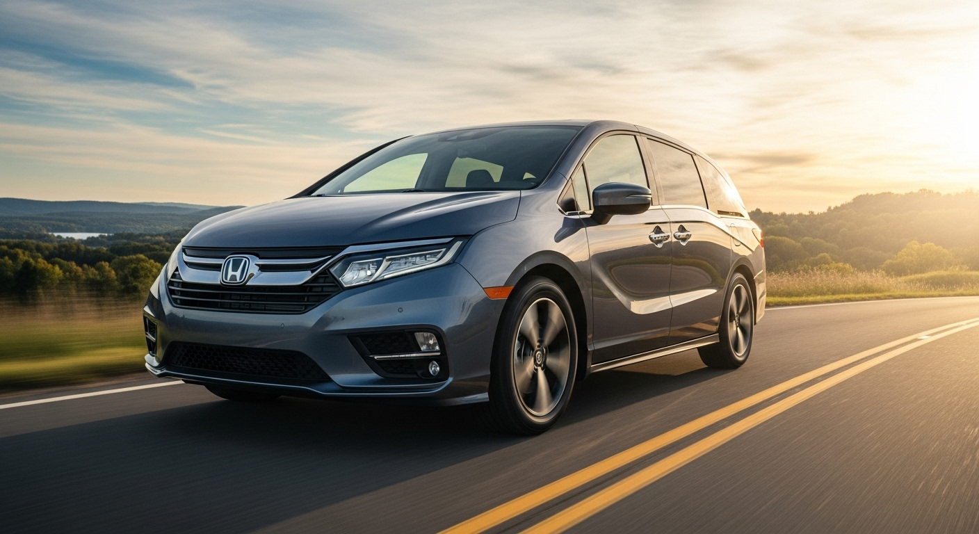 Explore the 2025 Honda Odyssey at Kunes Honda of Quincy. Discover the latest offers and find the perfect minivan for your family needs. Experience comfort, style, and advanced features in Meredosia, IL.
