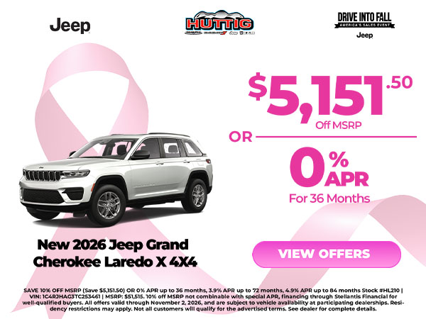 2026 Jeep Grand Cherokee Laredo X 4x4