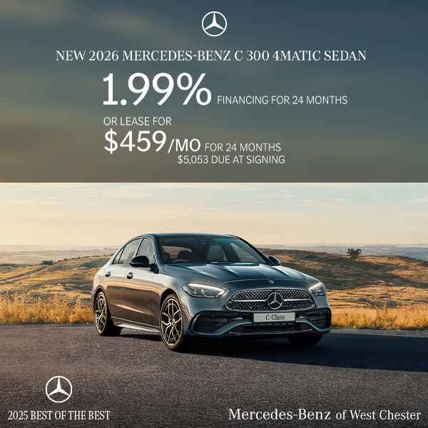 New 2026 Mercedes-Benz C 300 4MATIC Sedan