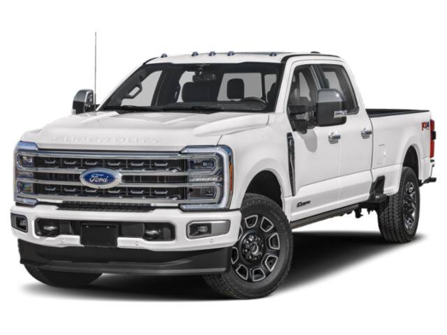 Iconic Silver Metallic 2023 Ford F-350 Super Duty Pickup Truck Four-Wheel Drive Automatic
