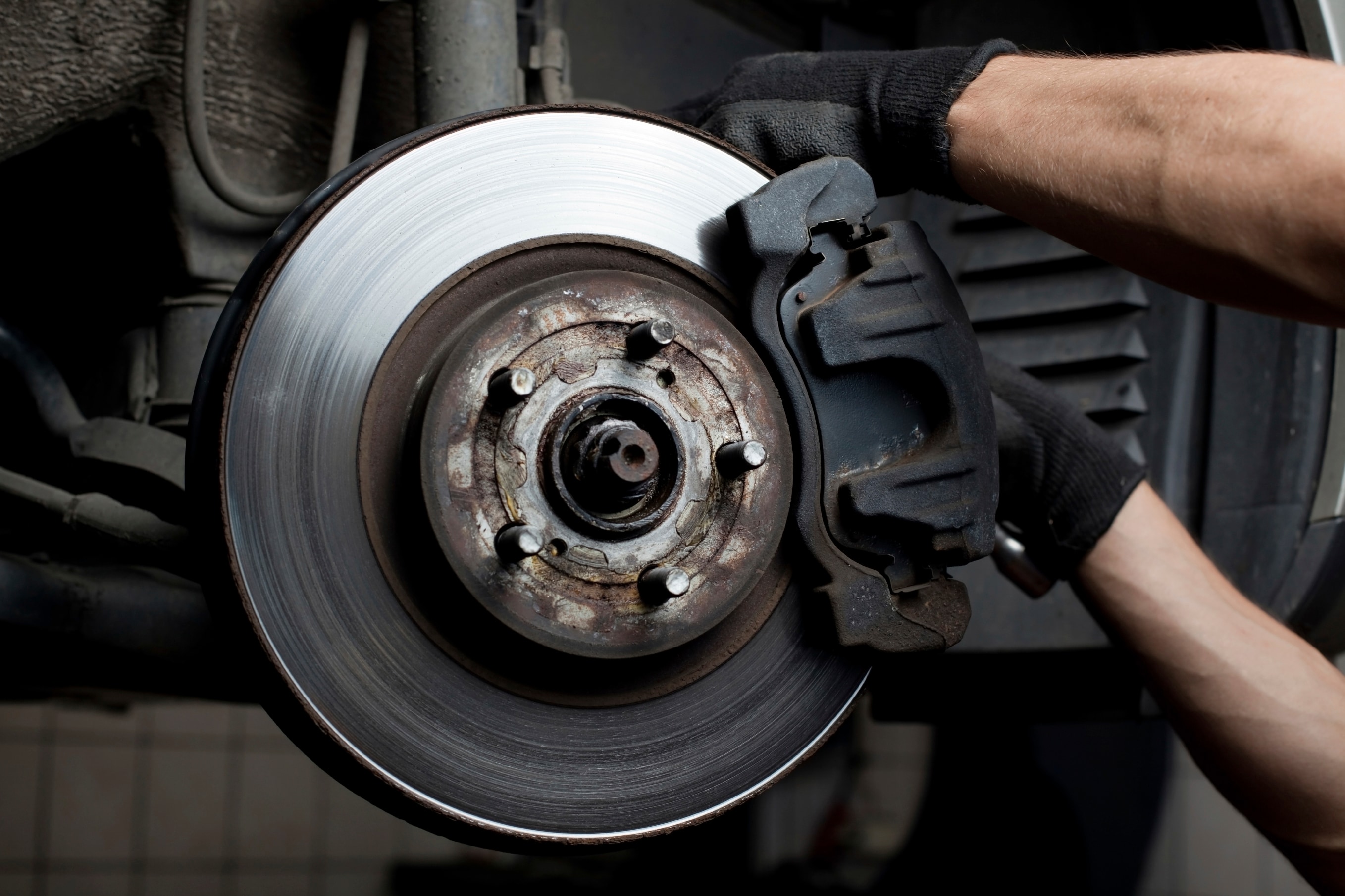 Brake Pad Replacement / Machine Rotors