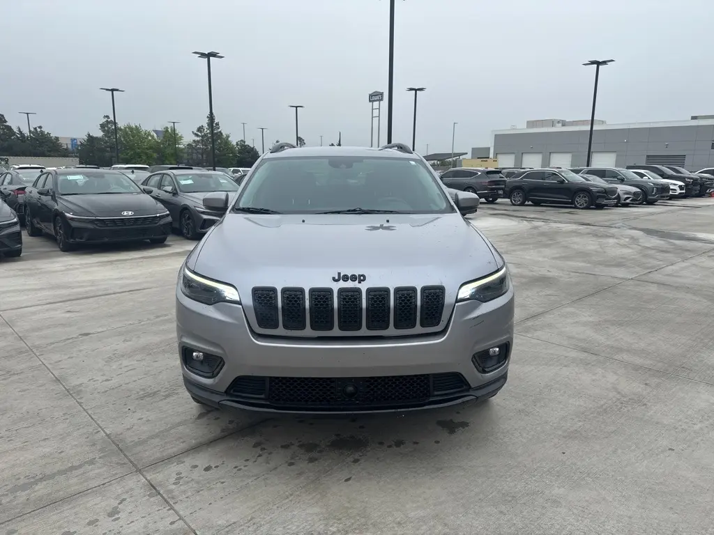 Used 2021 Jeep Cherokee Altitude with VIN 1C4PJMLB9MD215956 for sale in Norman, OK