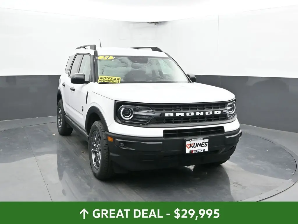 Used 2024 Ford Bronco Sport Big Bend with VIN 3FMCR9B66RRE24901 for sale in Elkhorn, WI