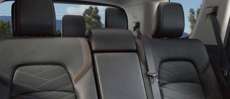Seating for up to eight 2025 NISSAN Pathfinder