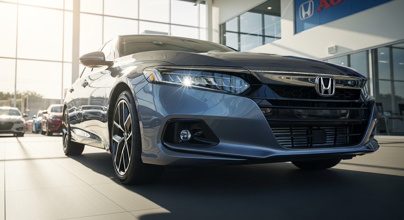 Explore the 2025 Honda Accord at Kunes Honda of Quincy. Find your perfect match with our extensive inventory and enjoy exclusive offers. Shop New Hondas today!