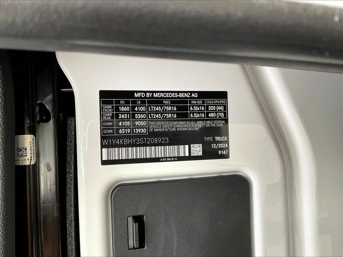 2025 Mercedes-Benz Sprinter Cargo Van Base - Photo 18