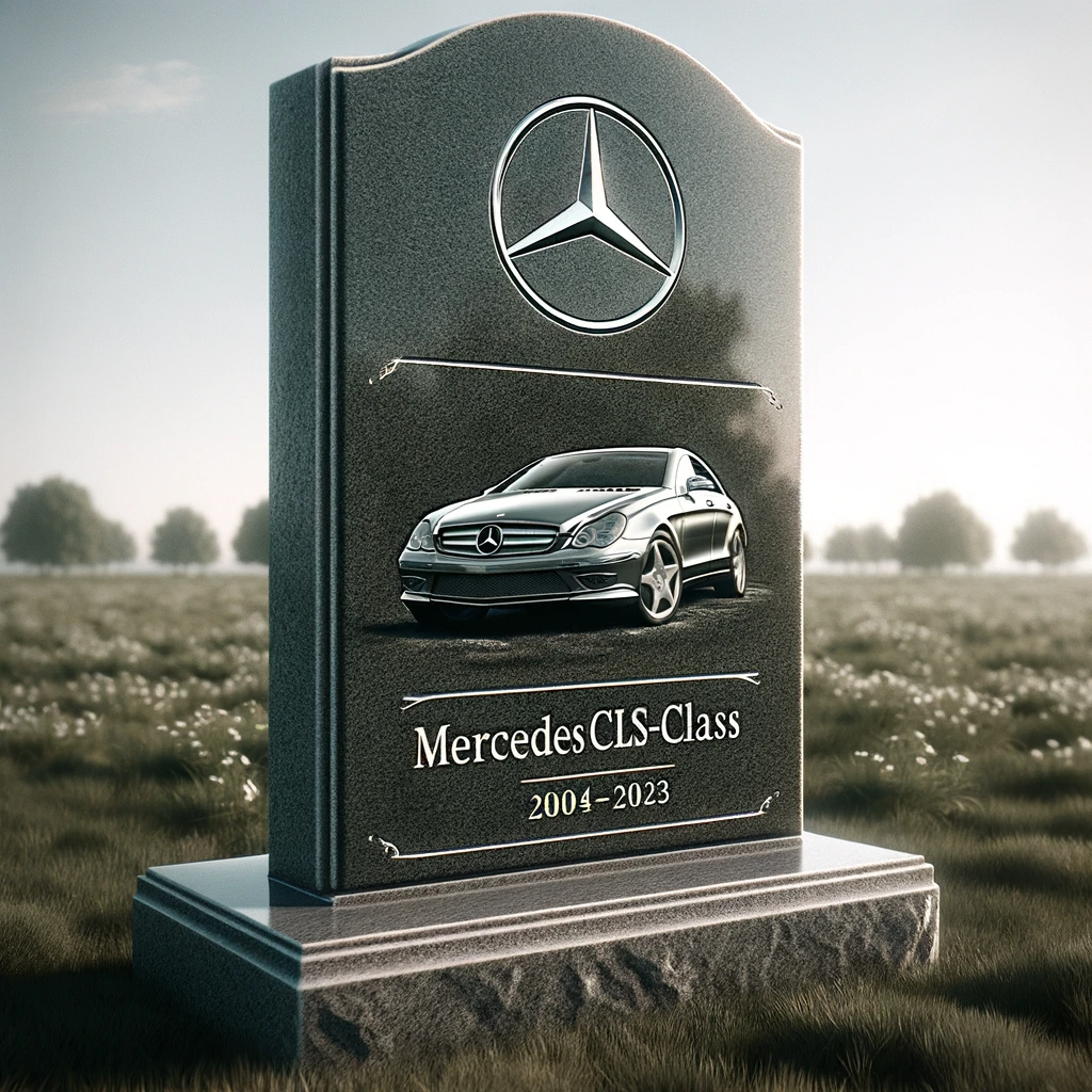 Mercedes CLS Class Gravestone