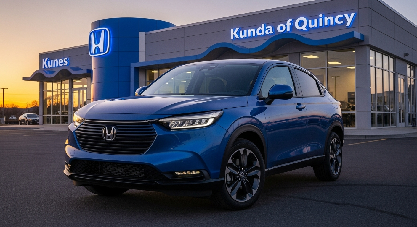 Explore the 2025 Honda HR-V at Kunes Honda of Quincy. Check out our latest inventory and find the perfect model for you. Shop New Hondas today!