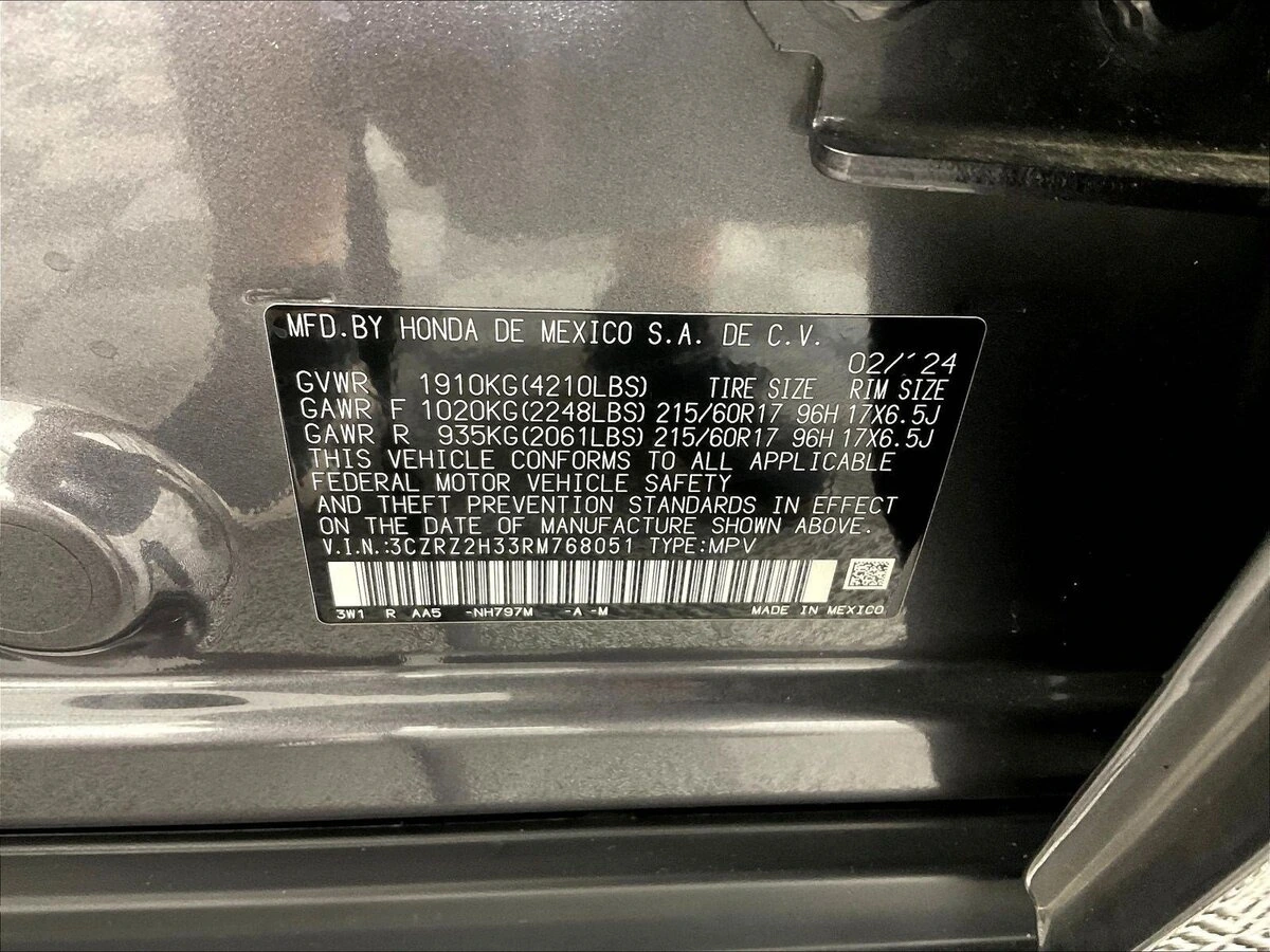 2024 Honda HR-V LX - Photo 19