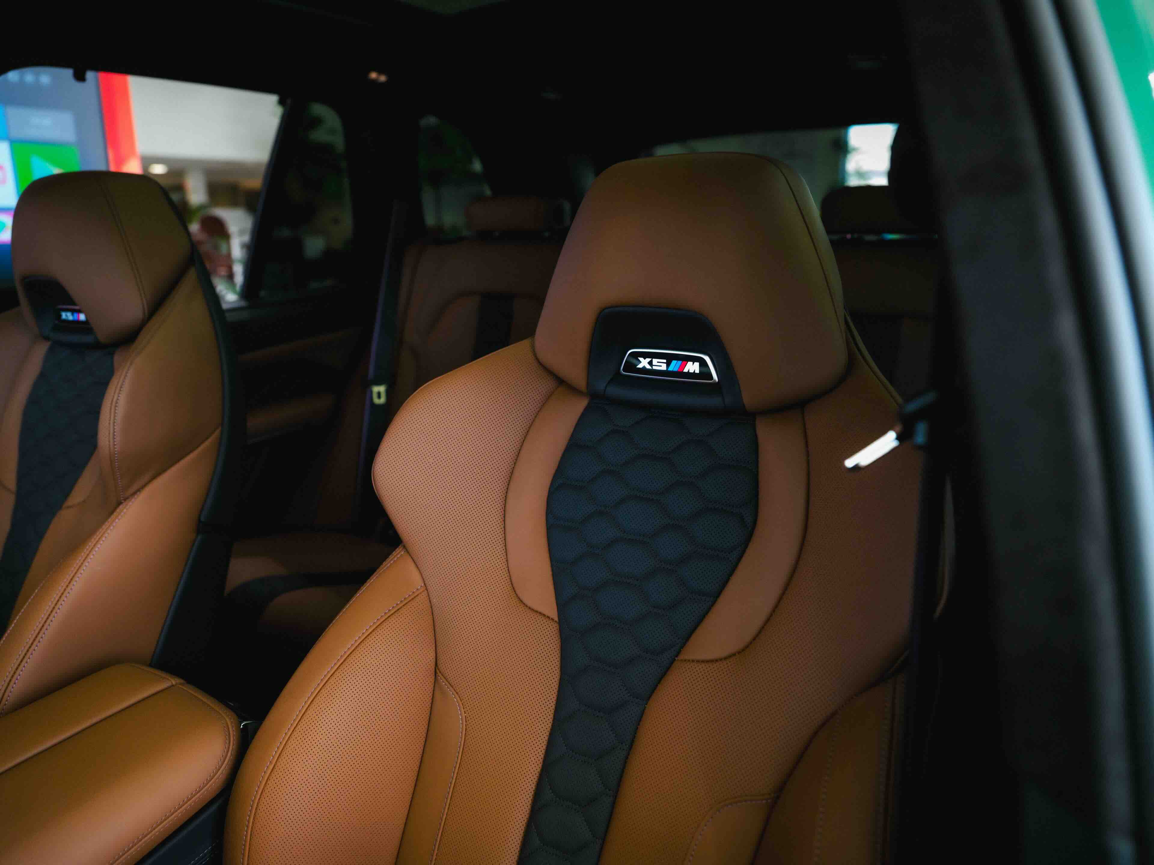interior seats of BMW X5 M