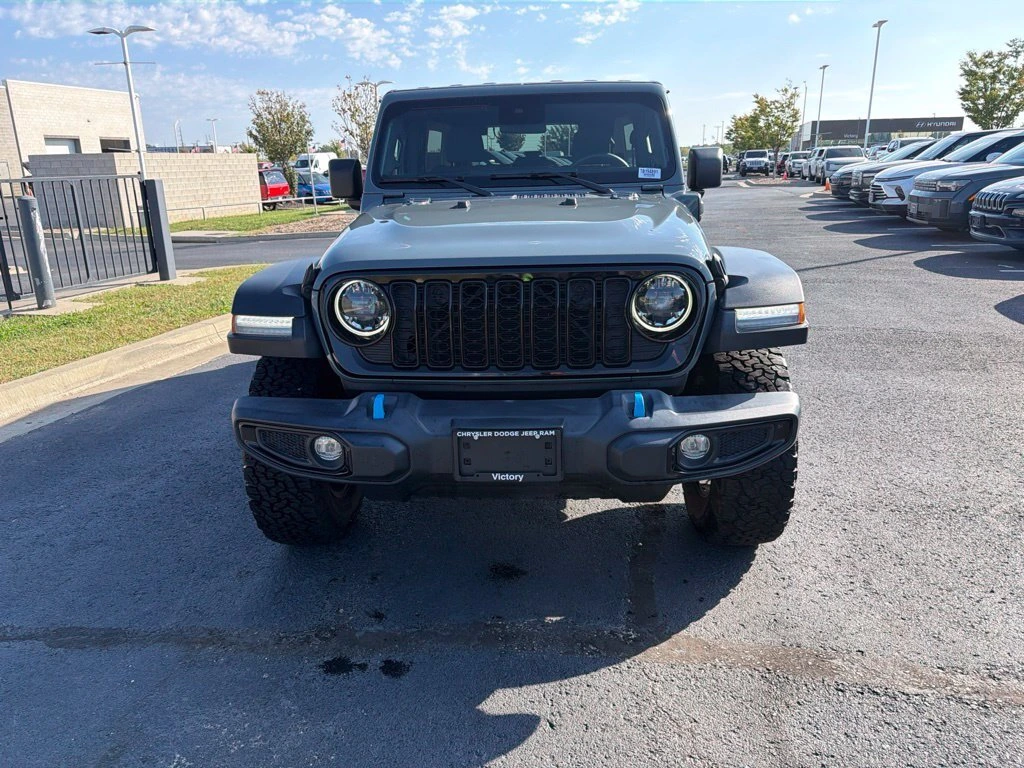 Used 2024 Jeep Wrangler 4xe Willys 4XE with VIN 1C4RJXN62RW194891 for sale in Kansas City