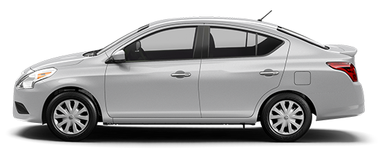 2017 Nissan Versa sedan in Brilliant Silver