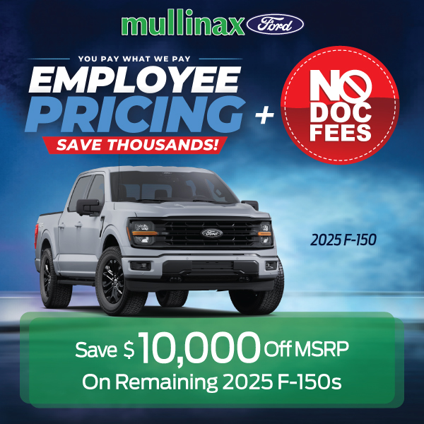 2025 F-150: Save $10,000 of MSRP