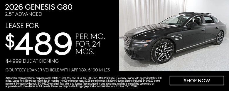 2026 Genesis G80