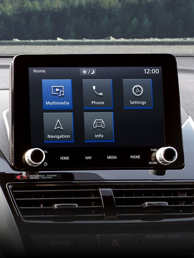 8” Smartphone Link Display