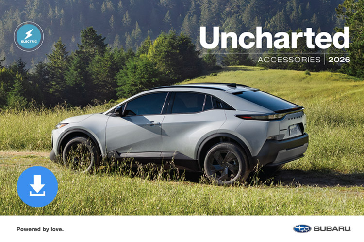 2026 Uncharted Accessories Brochure cover image
