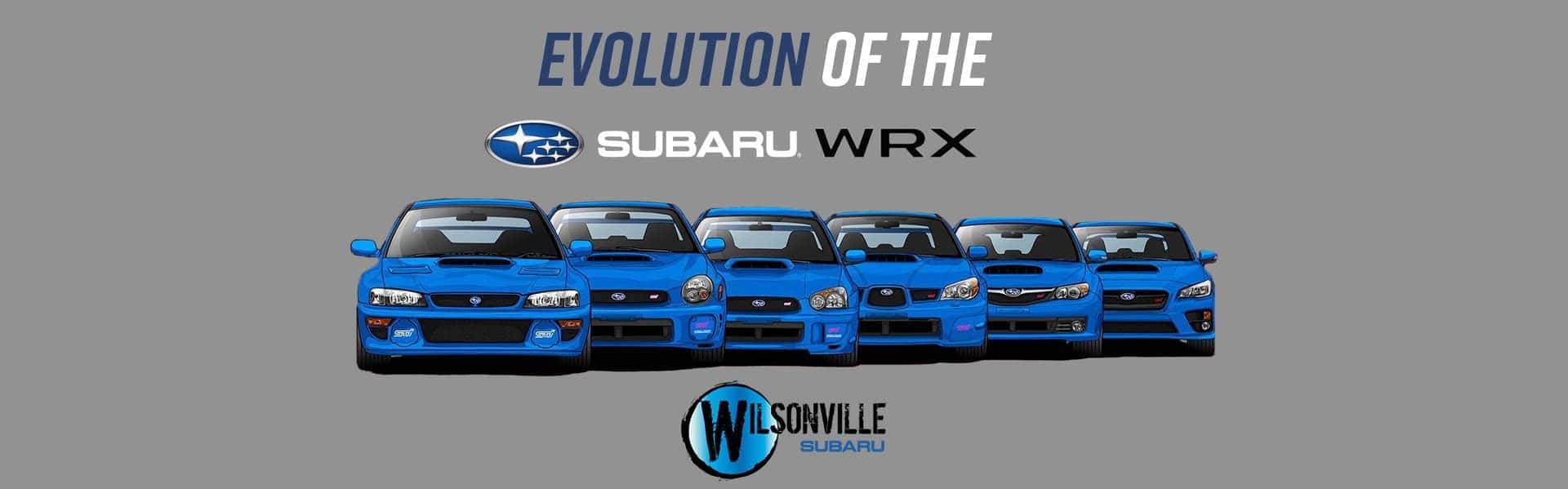 Evolution of the WRX banner WilSub
