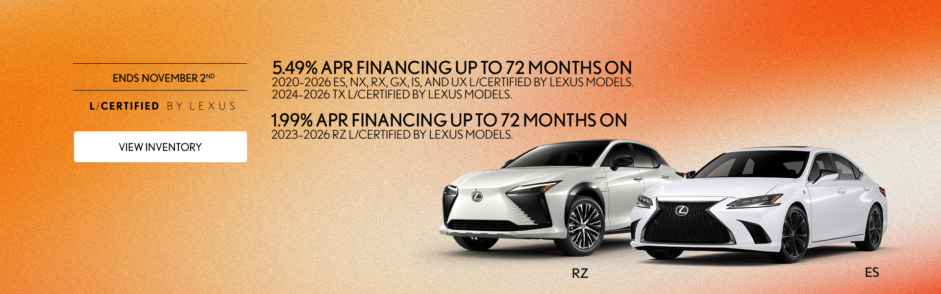 Fall Sales Event