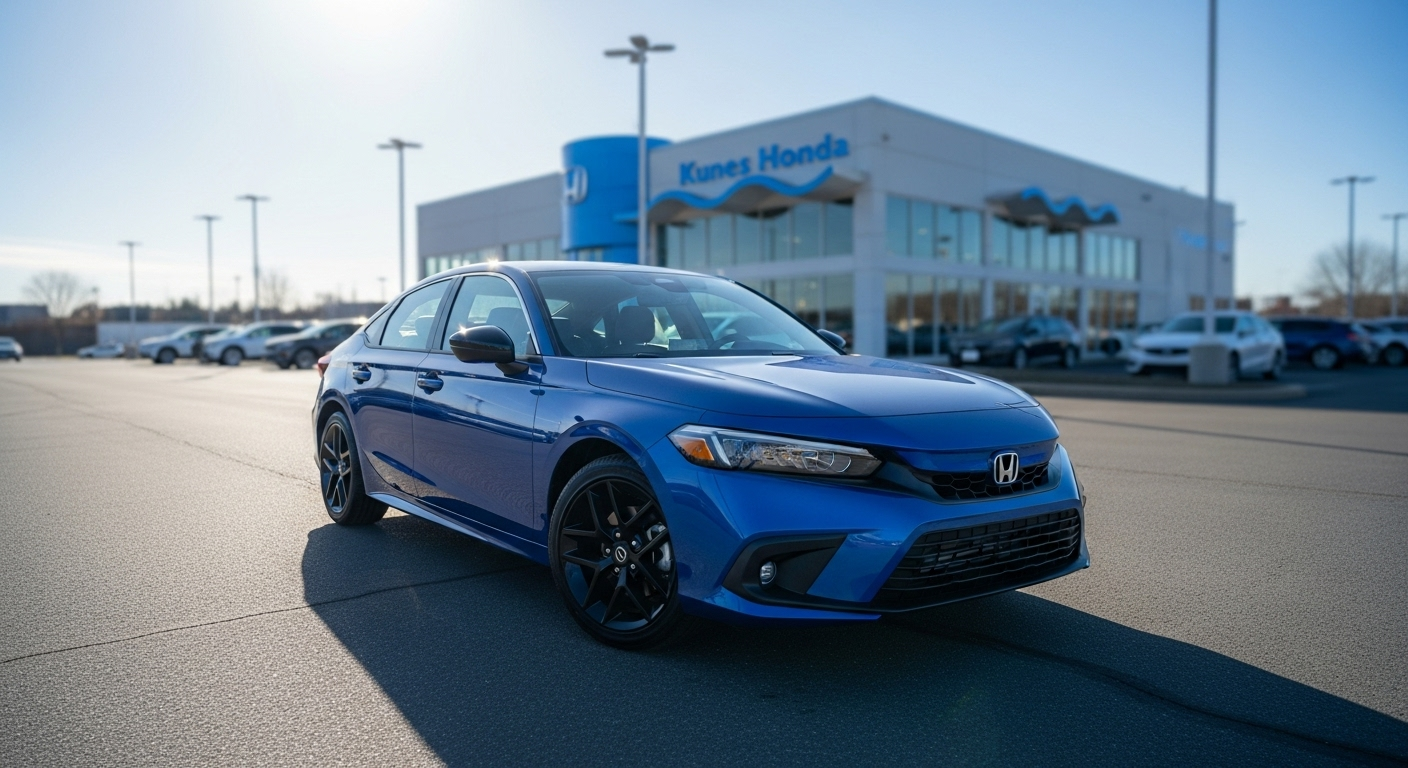 Explore the 2024 Honda Civic at Kunes Honda of Quincy. Find your perfect match with our extensive inventory and special offers. Shop New Hondas today!
