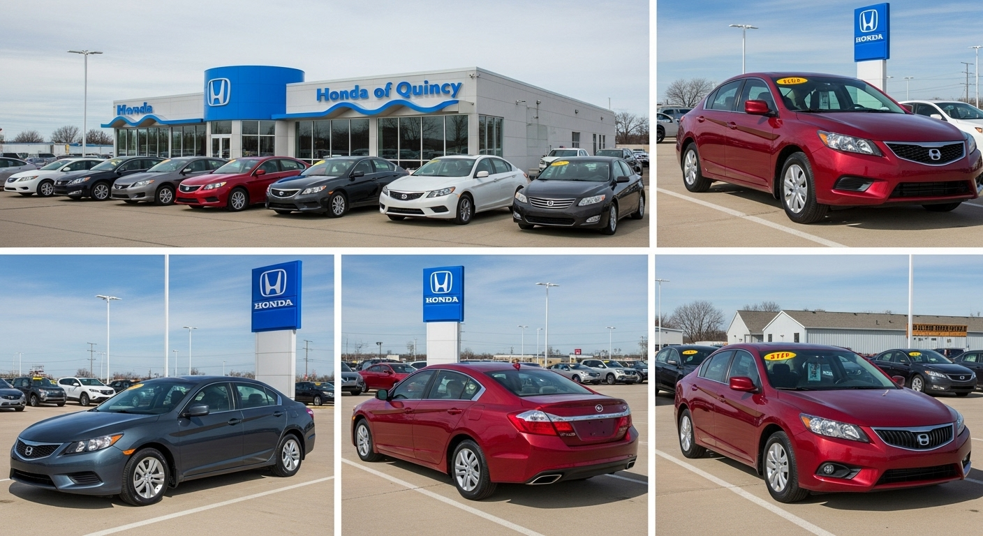 Explore zero down used cars in Coatsburg, IL at Kunes Honda of Quincy. Get pre-approved today and drive away with confidence. Our dealership offers a range of vehicles to suit your needs and budget.