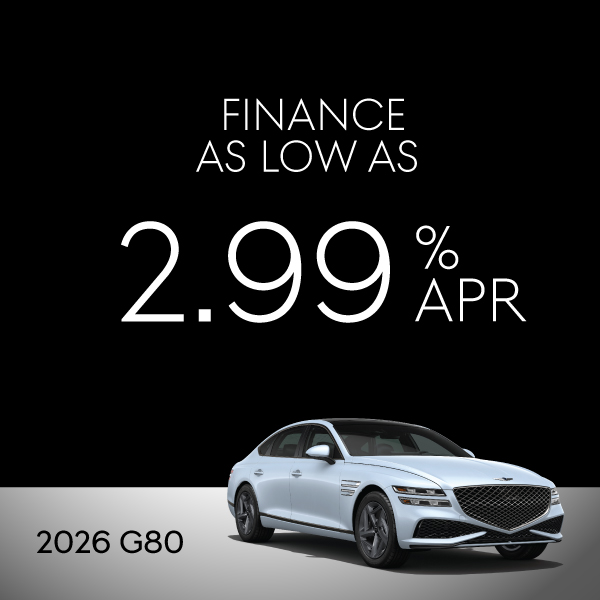 2026 G80: 2.9% APR