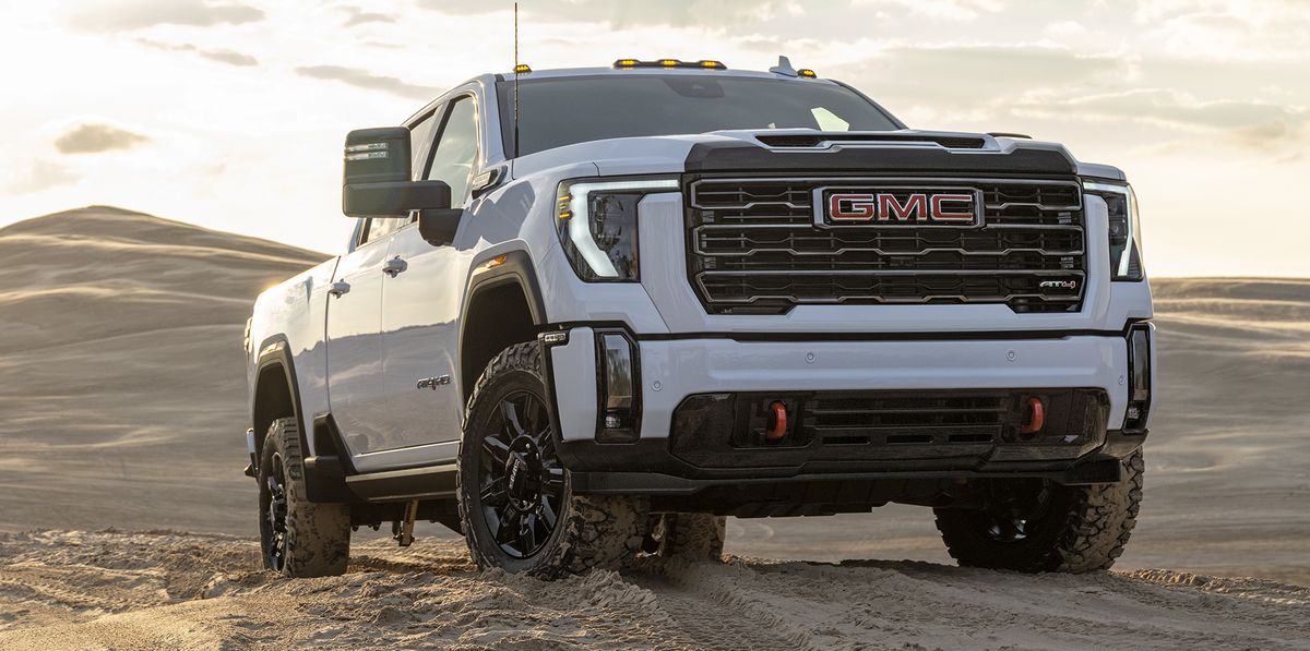 A GMC Sierra Heavy Duty truck