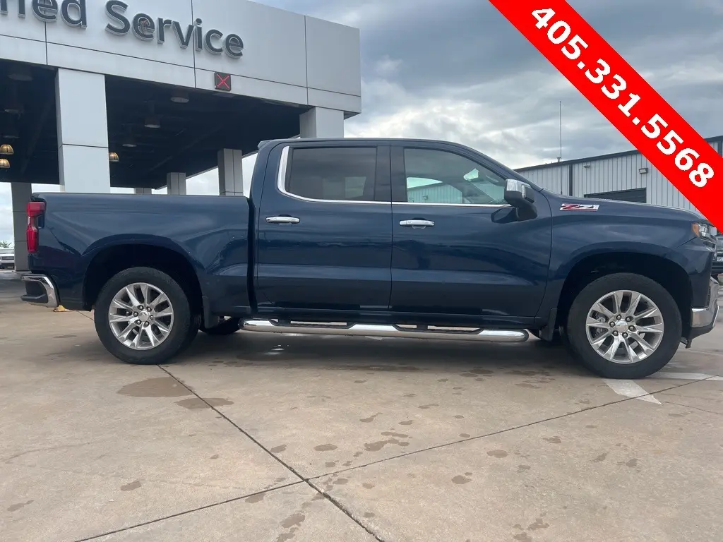 Used 2020 Chevrolet Silverado 1500 LTZ with VIN 3GCUYGET1LG133159 for sale in Pauls Valley, OK