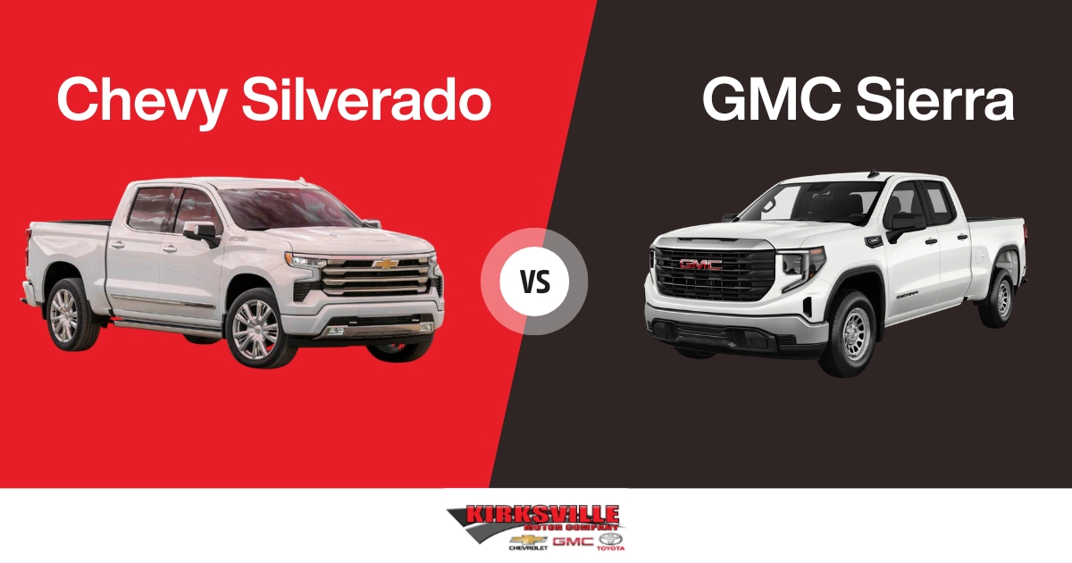 Chevy Silverado vs GMC Sierra