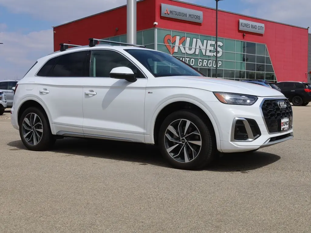Used 2022 Audi Q5 Premium Plus with VIN WA1EAAFY4N2122596 for sale in Madison, WI