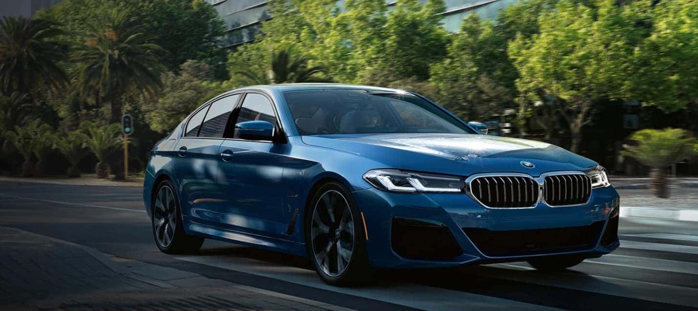 2023 BMW 5 Series in Blue