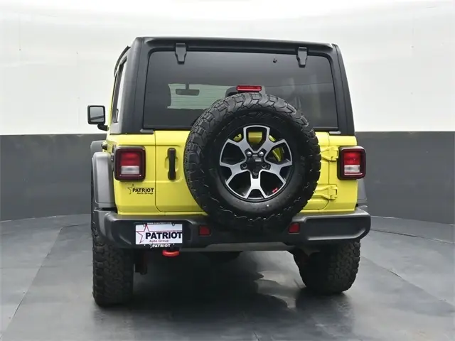 Used 2023 Jeep Wrangler 4-Door Rubicon with VIN 1C4HJXFGXPW599963 for sale in Tulsa, OK