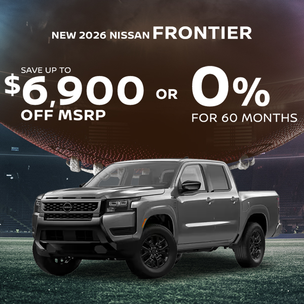 New 2026 Nissan Frontier 