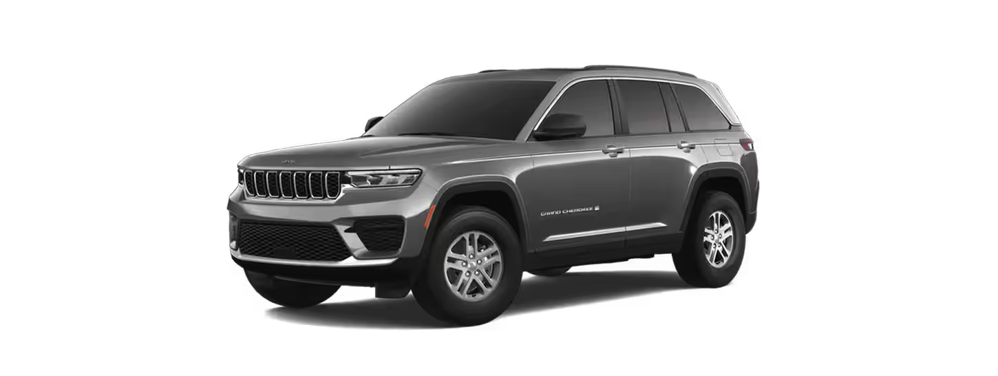 The Jeep Grand Cherokee Laredo trim.