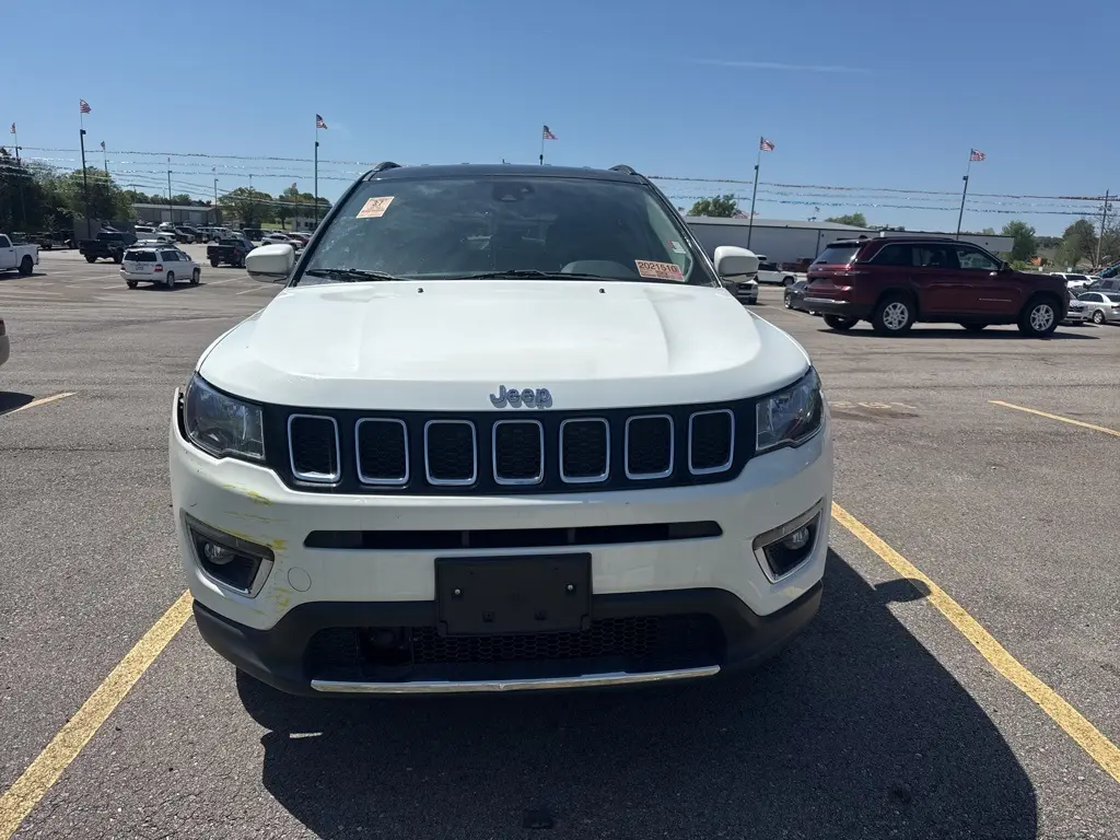 Used 2021 Jeep Compass Limited with VIN 3C4NJDCB7MT599494 for sale in Bartlesville, OK
