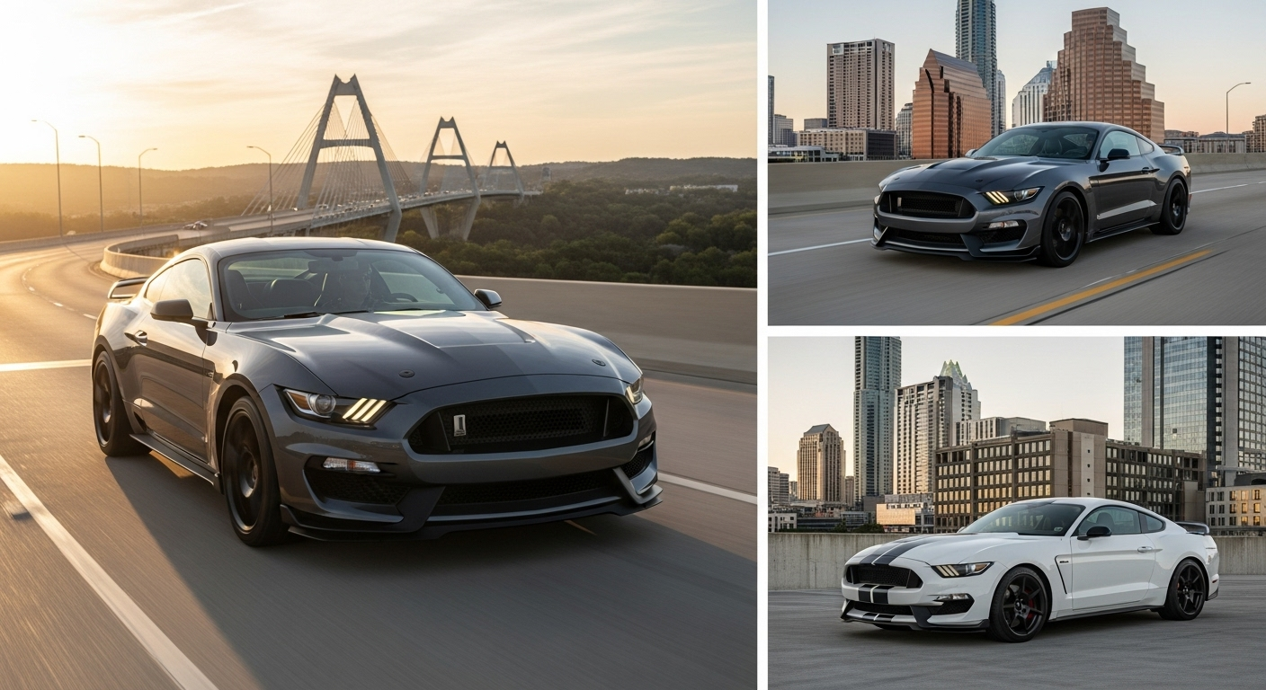 The 2022 Shelby Mustang GT350 lineup offers a thrilling driving experience with its powerful engine options and sleek design. Explore the various trims and specifications available in Austin, TX, and learn about delivery options with Kunes Auto Group.