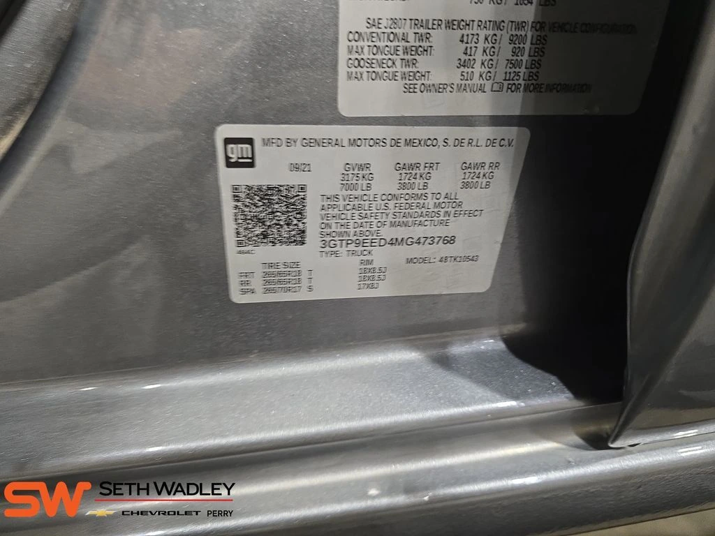 2021 GMC Sierra 1500 AT4 - Photo 34