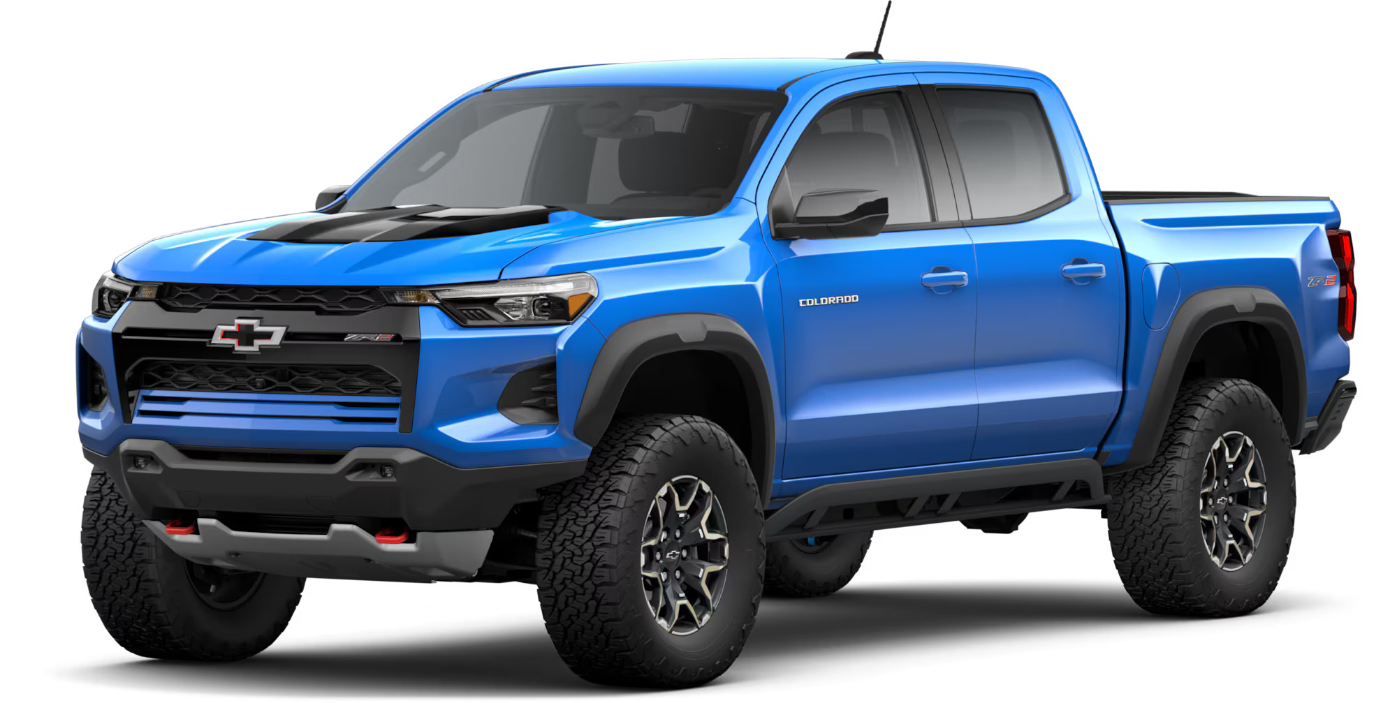 Chevrolet Colorado ZR2 trim.