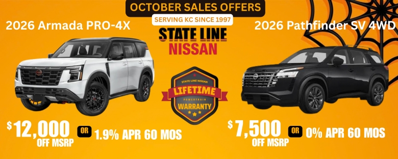 OCTOBER SALES OFFERS ARMADA PATHFINDER
