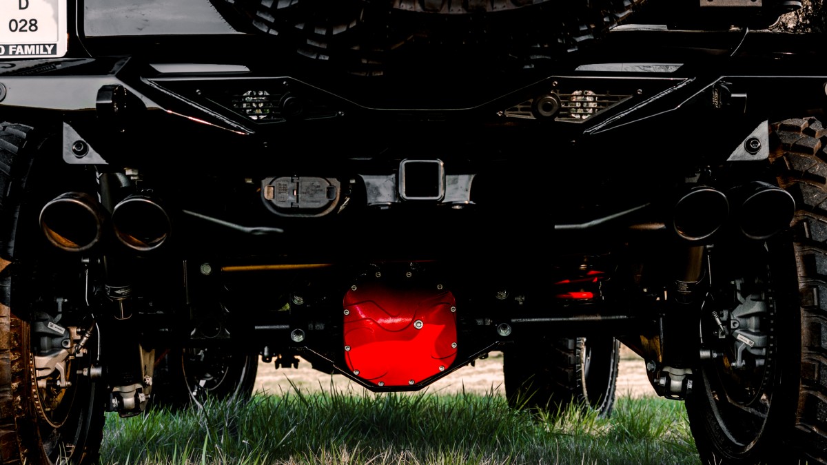 Custom 2024 Jeep Wrangler Rubicon 392 Exterior Rear Exhaust Close Up