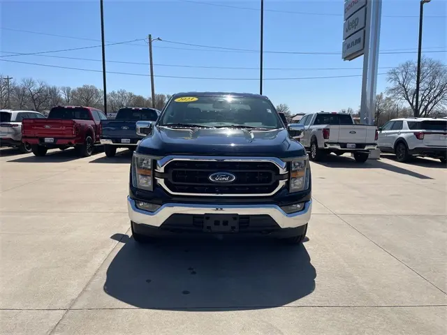 Used 2023 Ford F-150 XLT with VIN 1FTFW1E59PKD33315 for sale in Oskaloosa, IA