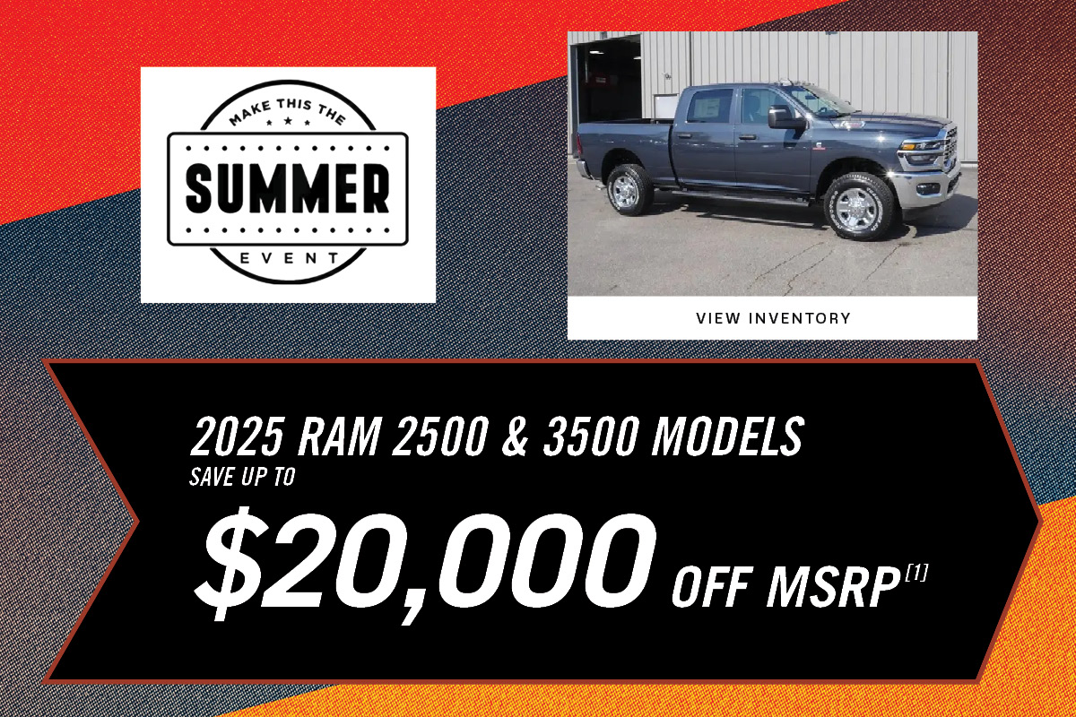 2025 Ram 2500 & 3500 Models