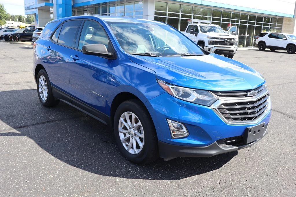 Used 2019 Chevrolet Equinox LS with VIN 3GNAXSEV7KS534714 for sale in Randolph, OH